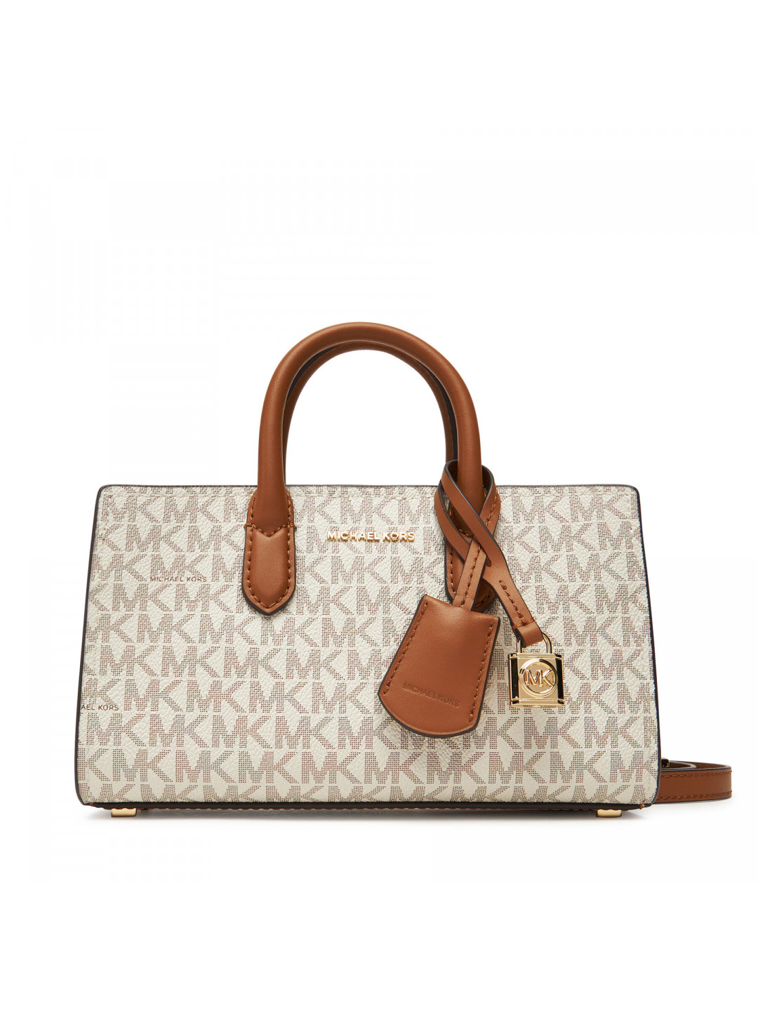Kabelka MICHAEL Michael Kors Empire Medium 32T5G8EW6V Béžová